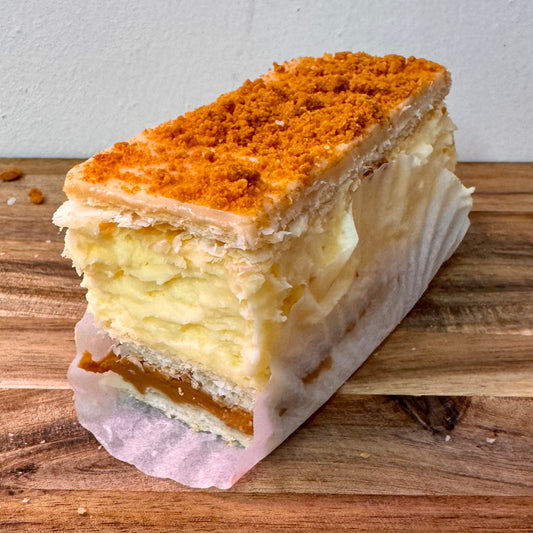 Biscoff Vanilla Slice