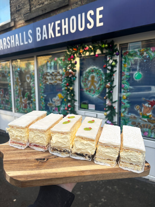 Baileys cream vanilla slice